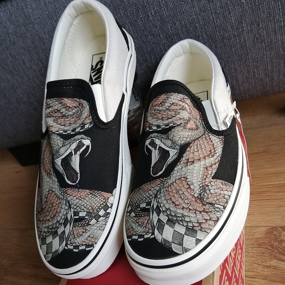 Vans Other - Vans Classic Slip On Desert Snake U.S Size 8.5 Men / 10 Women New With Box.